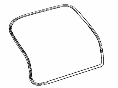 Lexus 67881-48081 Weatherstrip, Back Door