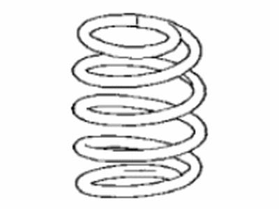 Lexus 48132-48140 Spring, Coil, Front NO.