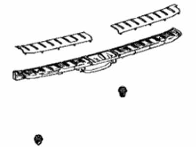 Lexus 58387-48081-E0 PLATE, RR FLOOR FINI