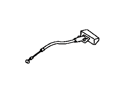 Lexus 46209-24020-E0 Cable Sub-Assy, Parking Brake Release