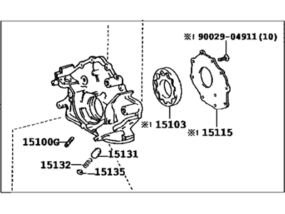 Lexus 15100-50040