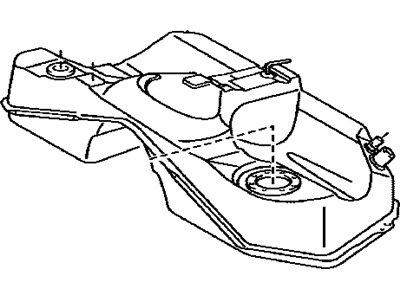 Lexus 77001-24101 Fuel Tank Assembly