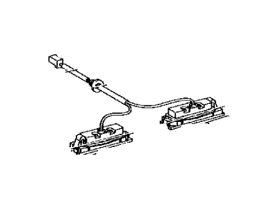 Lexus 81270-24040 Lamp Assy, License Plate