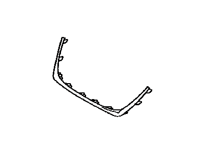 Lexus 52711-24040 Moulding, Front Bumper