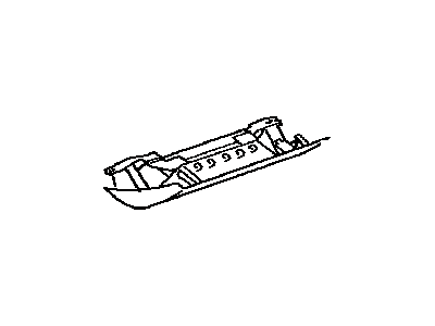 Lexus 73990-24010-A0 Air Bag Assy, Instrument Panel, Lower NO.2