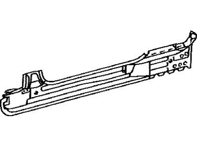 Lexus 57402-24040 Member Sub-Assy, Main Floor Side, LH