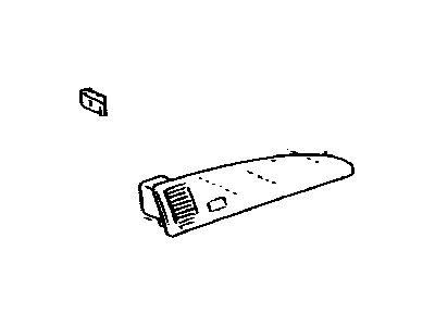 Lexus 55012-24070-E0 Garnish Sub-Assy, Instrument Panel, No.2