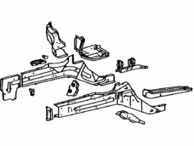 Lexus 57101-24090 Member Sub-Assy, Front Side, RH