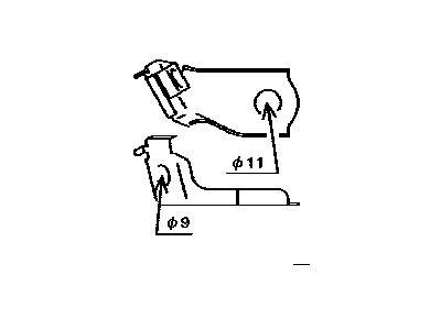 Lexus 82715-3A160 Bracket, Wiring Harness