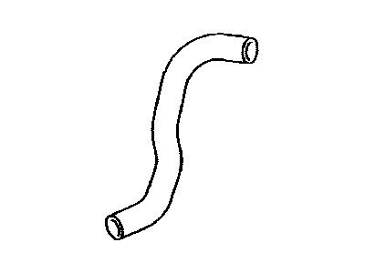 Lexus 16572-50130 Hose, Radiator, NO.2