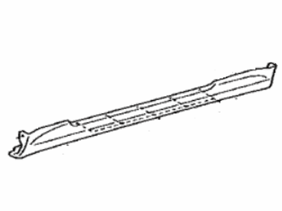 Lexus 75851-24070 Moulding, Rocker Panel, RH