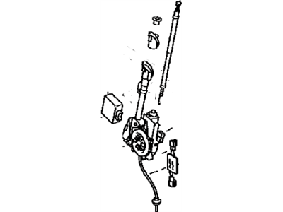 Lexus 86300-24341-E2 Antenna Assy, W/Holder