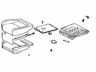 Lexus 71001-24B50-A0 Front Seat Set