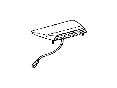 Lexus 81570-24060-B1 Lamp Assy, Center Stop