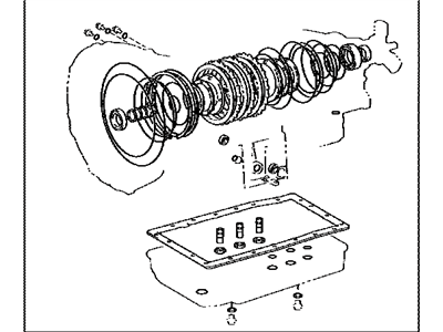 2005 Lexus GS430 Transmission Gasket - 04351-30491