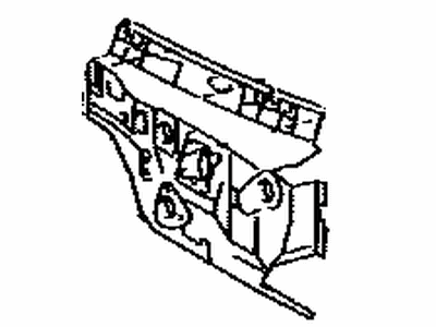 Lexus 55230-24010 Insulator Assy, Dash Panel, No.4