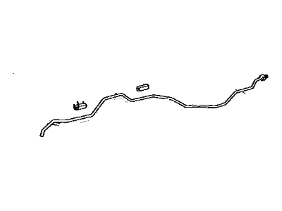 Lexus 32922-24230 Tube, Oil Cooler Outlet, NO.1