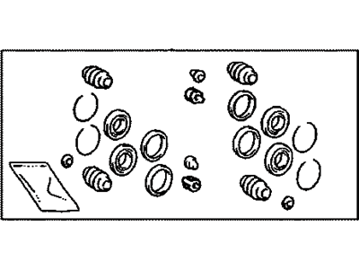 Lexus 04478-30240 Cylinder Kit, Disc Brake, Front