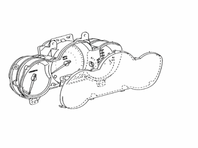 Lexus 83800-24250 Meter Assy, Combination