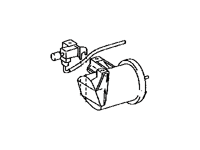 Lexus 25804-50011 Valve Set, Vacuum Control