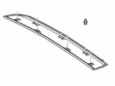 Lexus 63320-24020-A0 Headlining Assy, Roof, Rear