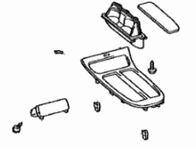 Lexus 58804-24040-C0 Panel Sub-Assy, Console, Upper