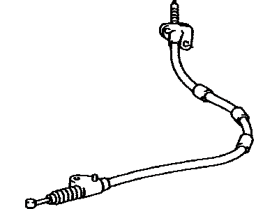 Lexus 46420-24090 Cable Assy, Parking Brake, NO.2