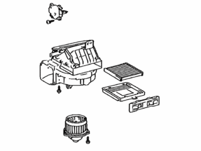 Lexus 87130-24050 Blower Assembly