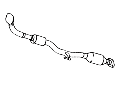 Lexus ES300 Catalytic Converter - 17410-20420