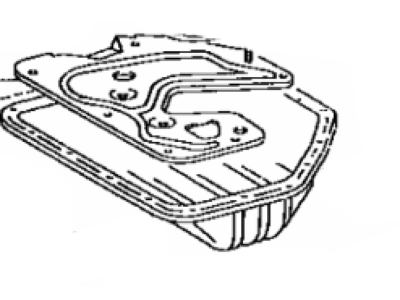 Lexus 12102-46011 Pan Sub-Assy, Oil, NO.2