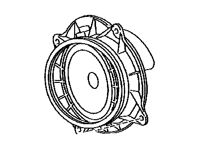 Lexus 86160-0WR10 Speaker Assy, Front NO.1