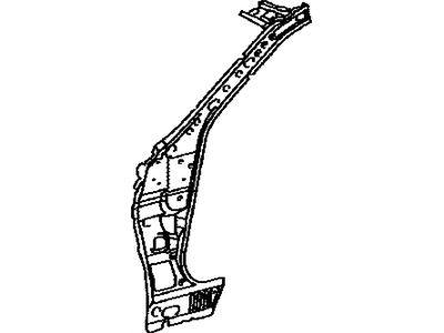 Lexus 61102-33160 Panel Sub-Assy, Cowl Side, LH