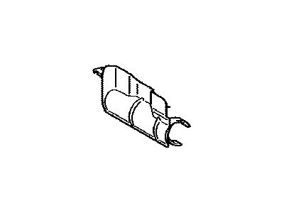 Lexus 44243-33011 Insulator, Power Steering Rack Housing Heat