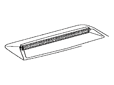 Lexus 81006-33020-A0 Lamp Set, Stop Center