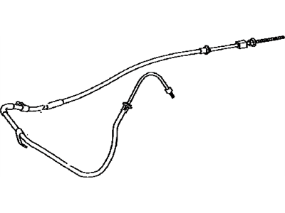 2010 Lexus ES350 Parking Brake Cable - 46410-33170