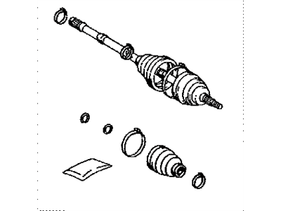 2010 Lexus ES350 Axle Shaft - 43470-09M60