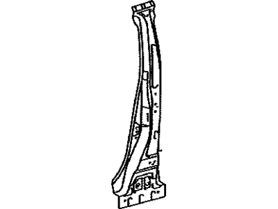 Lexus 61304-33904 Reinforce Sub-Assy, Center Body Pillar, Upper LH