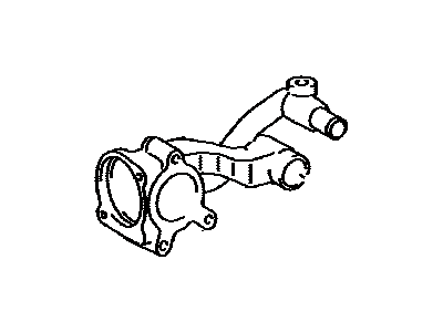 Lexus 16323-0W011 Housing, Water Inlet