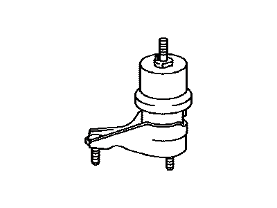 Lexus 12372-31010 Insulator, Engine Mounting, LH(For Transverse Engine)