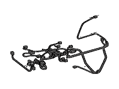 Lexus 82192-33510 Wire, Front Seat, LH