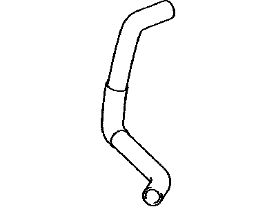 Lexus 16572-31200 Hose, Radiator, NO.2