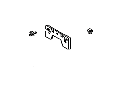 Lexus 52114-33270 Front Bumper Extension Mounting Bracket