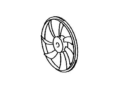 Lexus Fan Blade - 16361-31130