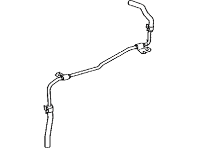 Lexus 44406-33121 Power Steering Return Tube Sub-Assembly, Upper