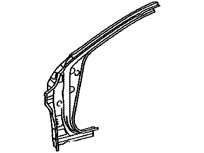 Lexus 61131-33080 Pillar, Front Body, Outer RH