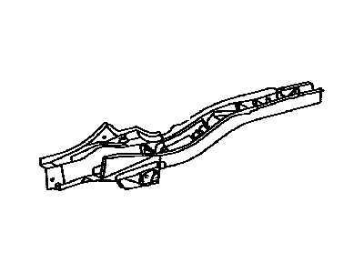 Lexus 57601-33912 Member Sub-Assy, Rear Floor Side, RH