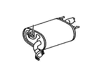 Lexus ES350 Exhaust Pipe - 17430-31520