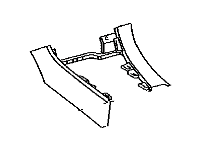 Lexus 58805-33190-E0 Panel Sub-Assembly, Console