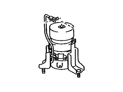 Lexus 12361-31170 Insulator, Engine Mounting, Front(For Transverse Engine)