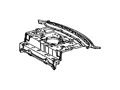 Lexus 64101-33300 Panel Sub-Assy, Upper Back